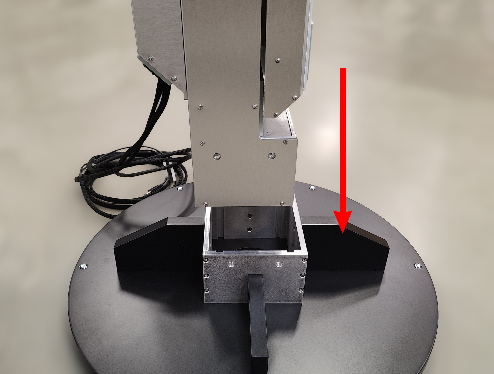 Column installation Column installation