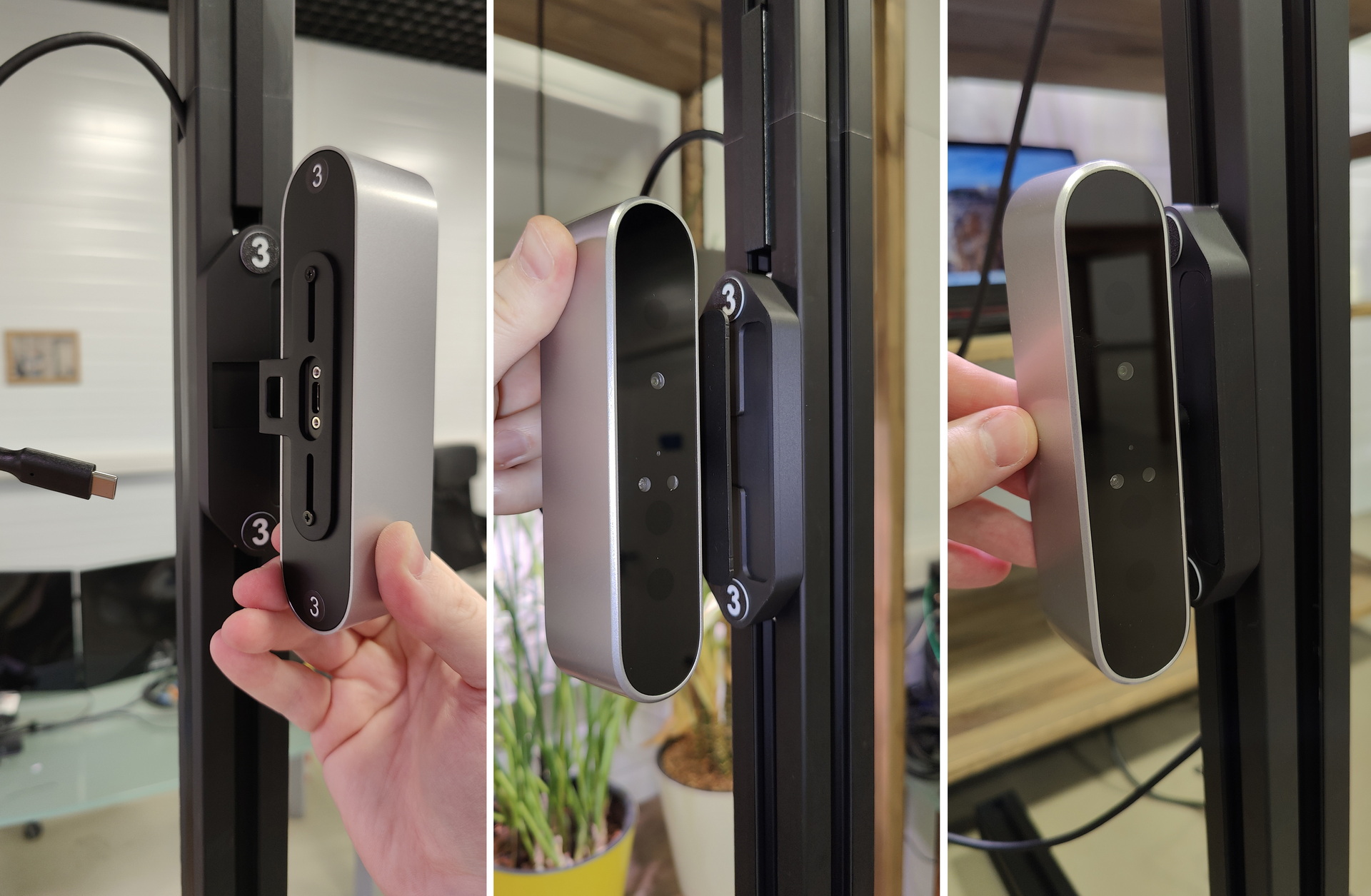 Установка сенсоров глубины